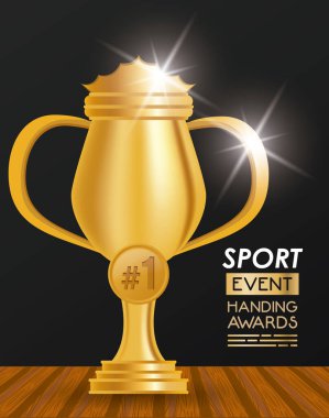 Spor etkinliği ödülü posteri