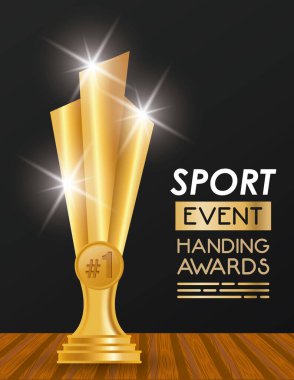 Spor etkinliği ödülü posteri