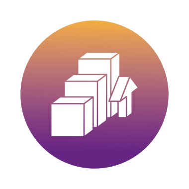 ok blok biçim simgesine sahip istatistik çubukları