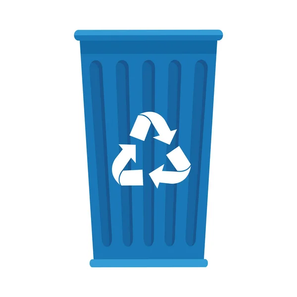 Ikona oddzielnego pojemnika na śmieci — Wektor stockowy
