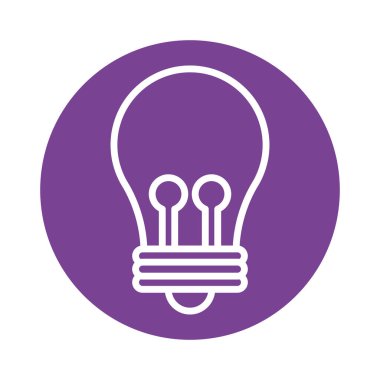 ampul ışığı blok biçimi simgesi