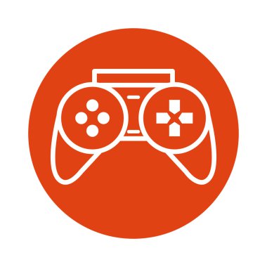 video game control block style icon