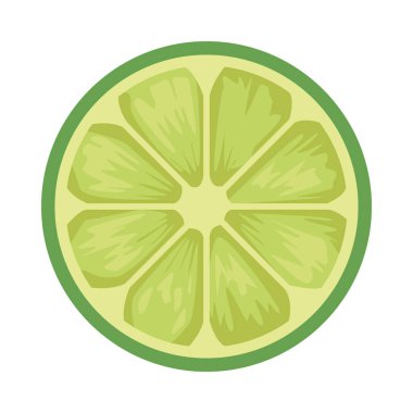 taze limon turunçgil meyvesi yarı simge