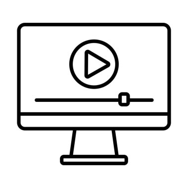 ortam oynatıcı çevrimiçi eğitim çizgisi biçimi olan masaüstü