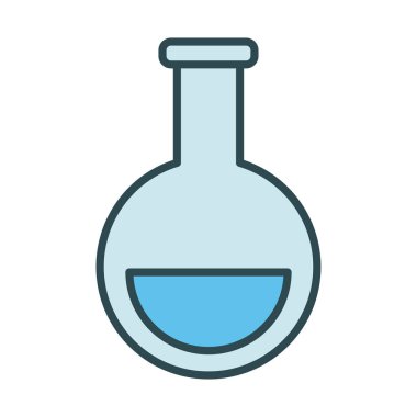 droper tıbbi aksesuar doldurma biçimi simgesi