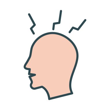 Ateş doldurma biçimi simgesi olan profil insan