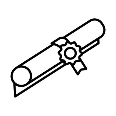 mezuniyet sertifikası biçimi simgesi