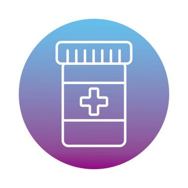 Tıbbi şişe uyuşturucu blok tarzı