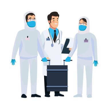 Doktor karakterli biyolojik tehlike temizleyicileri
