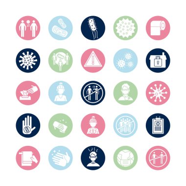 covid19 set simgeleri demeti