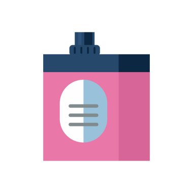 Dezenfektan plastik şişe ürünü düz stil.