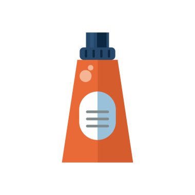 krem tüpü ürünü düz biçim simgesi