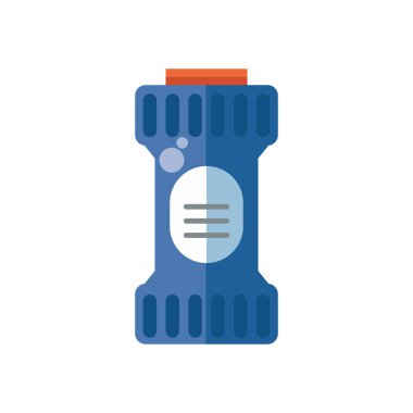 Düz stil dezenfekte edilmiş plastik şişe ürünü.