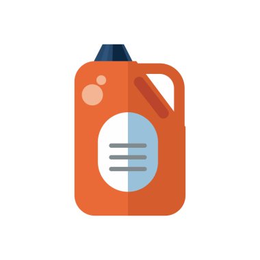 Dezenfektan plastik şişe ürünü düz stil.