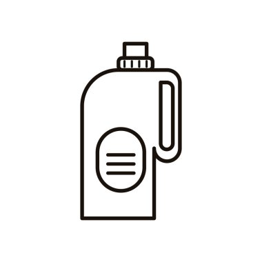 Bırakma tarzı dezenfekte edilmiş plastik şişe ürünü.