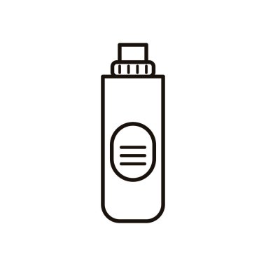 Bırakma tarzı dezenfekte edilmiş plastik şişe ürünü.