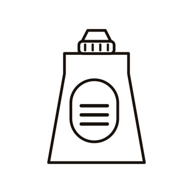 Bırakma tarzı dezenfekte edilmiş plastik şişe ürünü.