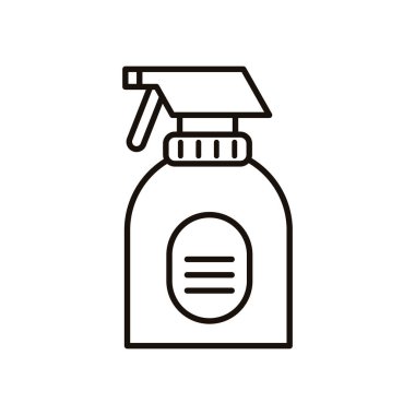 Dezenfektan sprey şişesi ürün tarzı