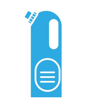 Bırakma tarzı dezenfekte edilmiş plastik şişe ürünü.