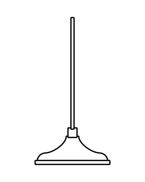 Lampe hängt Haus isoliert Symbol — Stockvektor