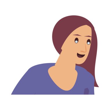 güzel genç kadın avatar karakteri