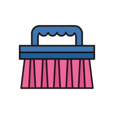 fırça temizleme düz biçimi