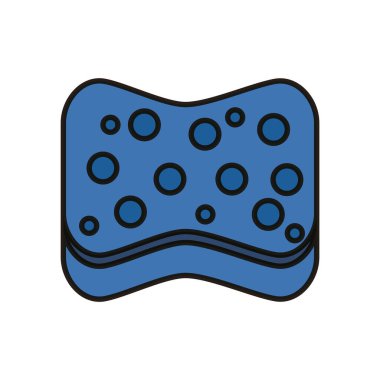 Sünger düz biçim simgesini temizle