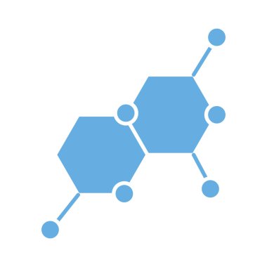 DNA molekül çizgisi biçimi simgesi