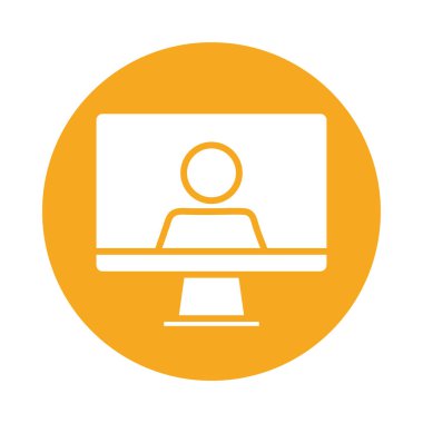 kullanıcı çevrimiçi eğitim çizgisi biçimli masaüstü