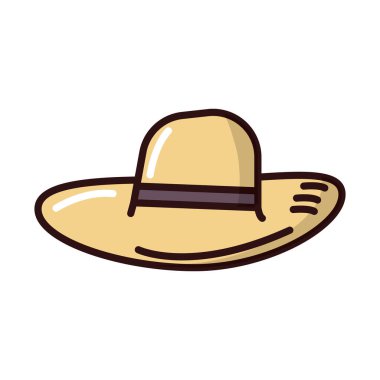 dişi yaz şapkası doldurma simgesi