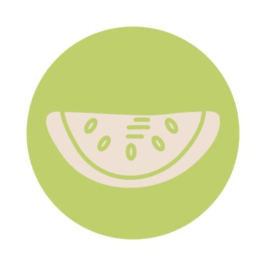 karpuz meyve bloğu tarzı simge