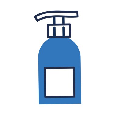 Düz dezenfektan plastik şişe ürünü.