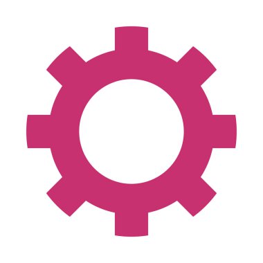 dişli ayarı makinesi izole edilmiş simge