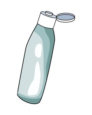 Antibakteriyel sabun şişesi izole edilmiş ikon