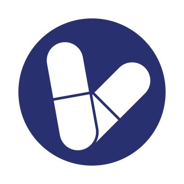 kapsüller ilaçlar biçim simgesini doldurur