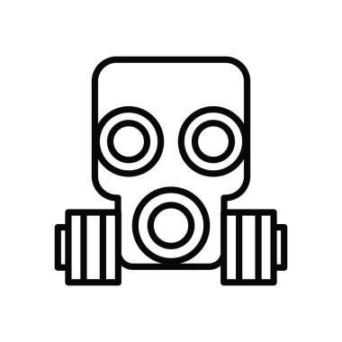 biyo-sosyal maske çizgisi biçimi simgesi