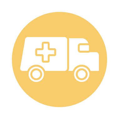 Ambulans arabası doldurma biçimi simgesi