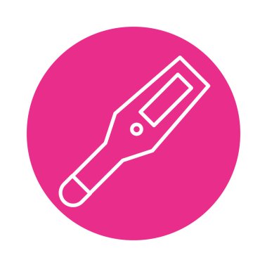 termometre sıcaklık ölçüm çizgisi biçimi