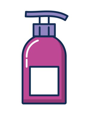 Düz dezenfektan plastik şişe ürünü.