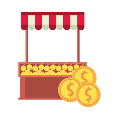 Bozuk paralarla portakal pazarı