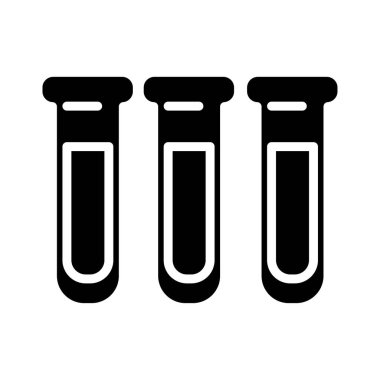 Tıbbi tüpler laboratuvar siluet biçimini test ediyor