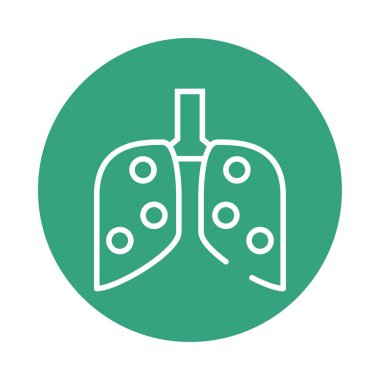 İnsan akciğerleri biçim simgesini engeller