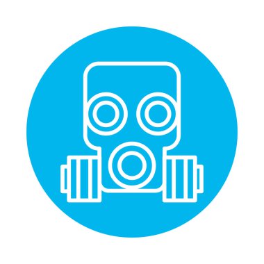 biyo-sosyal maske blok biçimi simgesi