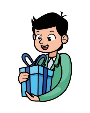 Yetenekli genç baba.