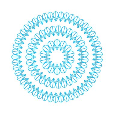 mandala raamadan kareem dekorasyon simgesi