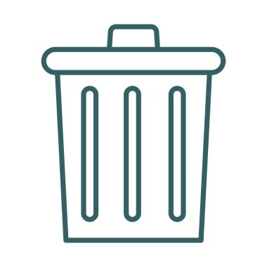 Çöp kutusu biçimi simgesi