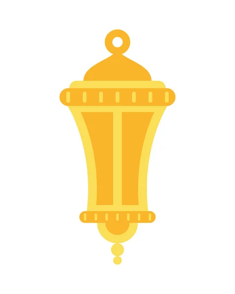 Ramadan kareem lampa dekorativ ikon — Stock vektor