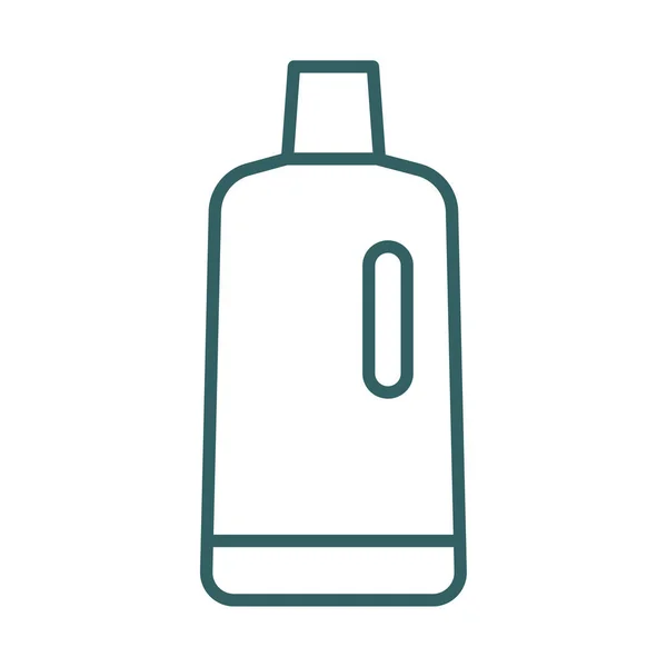 Dezinfekční plastové galon láhev sortiment styl — Stockový vektor