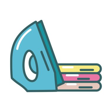 Elbise doldurma biçimi simgesi ile demir