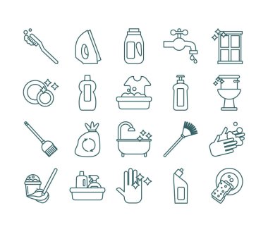 temizleme ve arındırma simgeleri